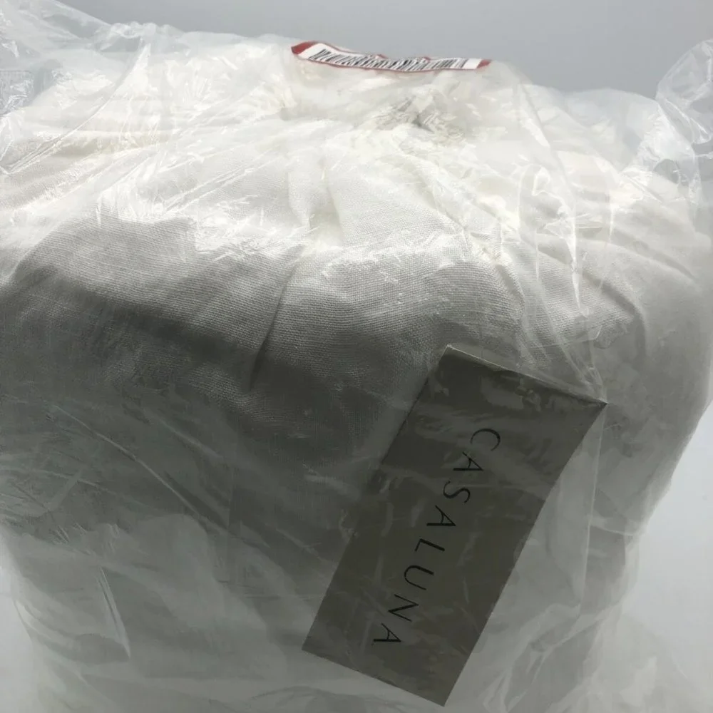 Casaluna Sheet Set King Size White